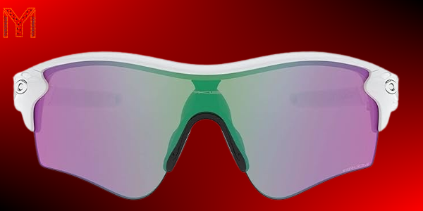 Oakley Men Radarlock Path Low Bridge Fit Rectangular Sunglasses